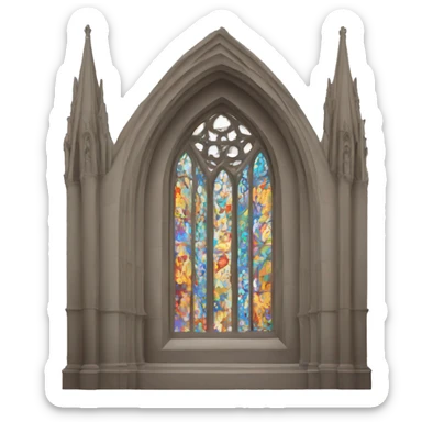 Cathedral WIndow sticker