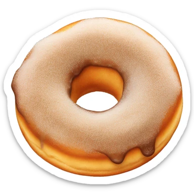 Cinnamon sugar donut sticker