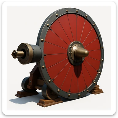 Make the shield much larger, keep the realistic style in the image. sticker