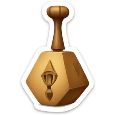 Dreidel sticker