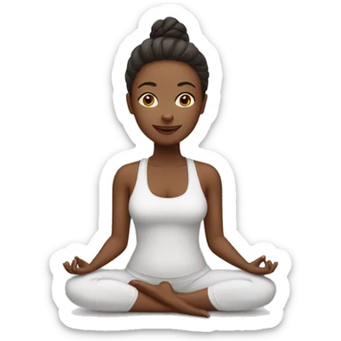 Yoga sticker
