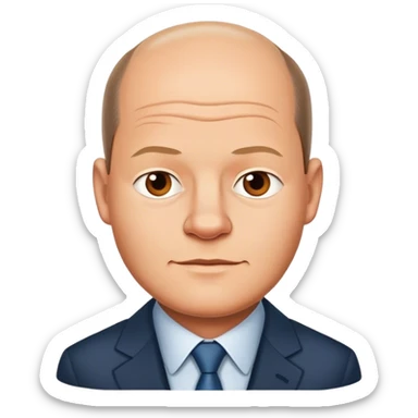 Olaf Scholz  sticker