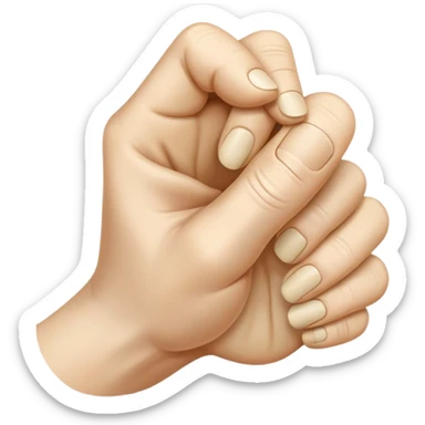 Finger on hole sticker