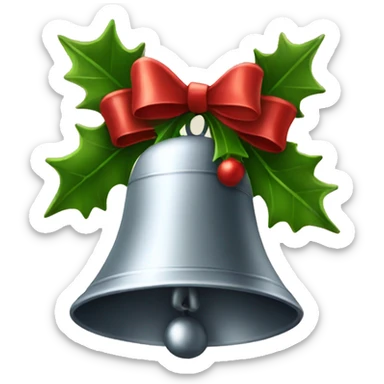 Christmas bells sticker