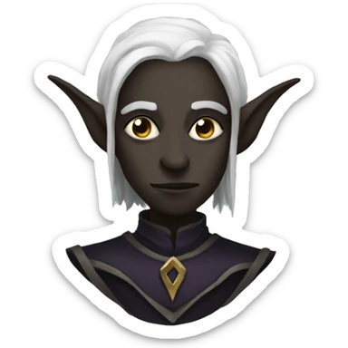 dark elf sticker