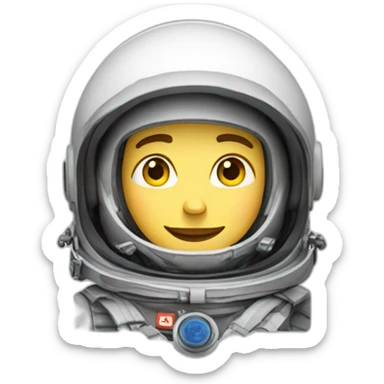 Yuri Gagarin sticker
