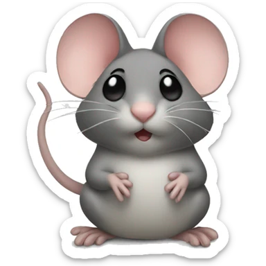 mouse  sticker