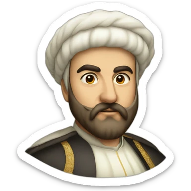 Fatih sultan mehmet sticker
