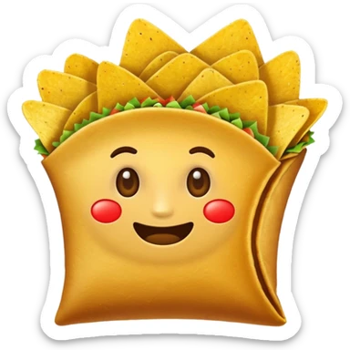 taco cips sticker
