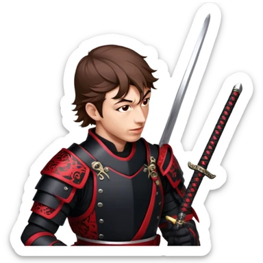 Katana Master sticker