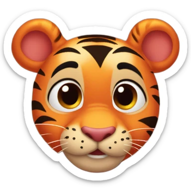 Tigger in love sticker