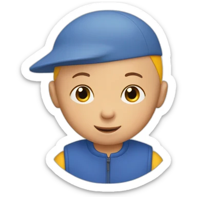caillou sticker