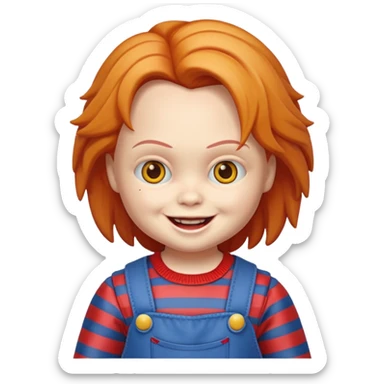 AaUn emojin de chuky sticker