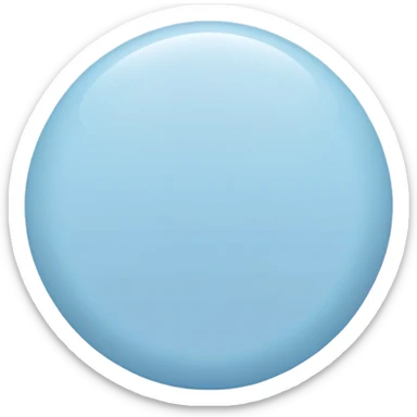 pastel blue bullet journal dot sticker