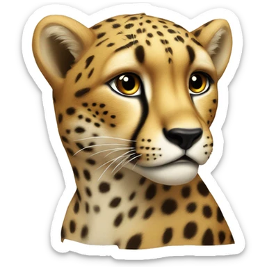 Cheetah he’s￼ sticker