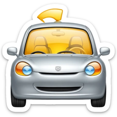 car door open  sticker