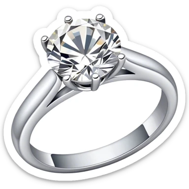 Diamond ring  sticker