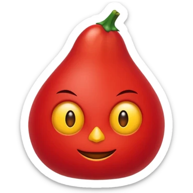 seta sólida vermelha para marcar início de frase sticker