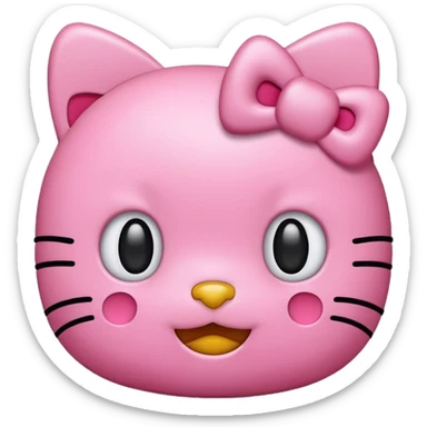 hello kitty emojis  sticker