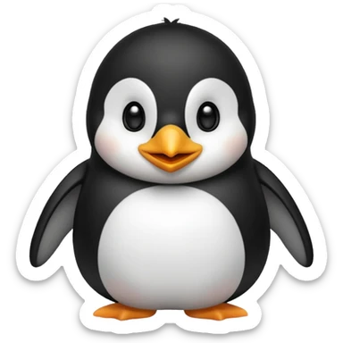 Pinguino cute sticker