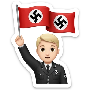 nazi flag emoji sticker