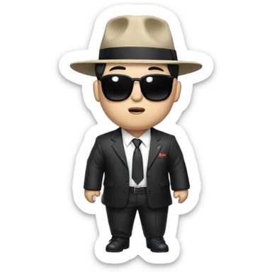 Kim jong eun in BTS sticker