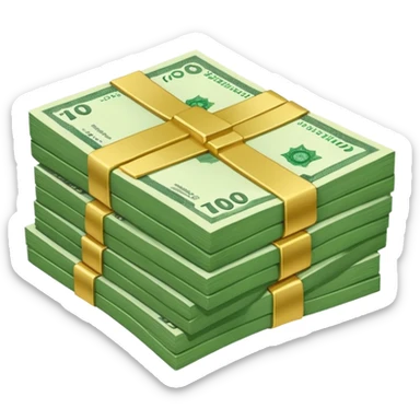 One thousand rubles sticker