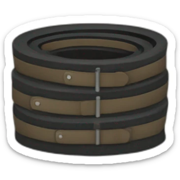 Rouleaux de ceinture  sticker