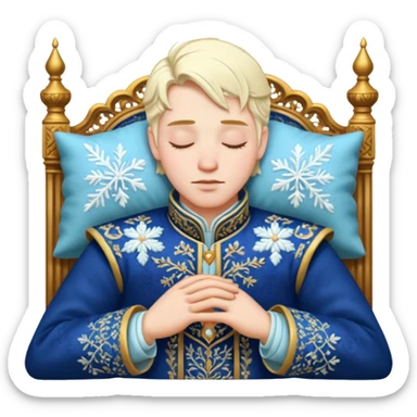 FROZEN NOBLEMAN SLEEPING sticker