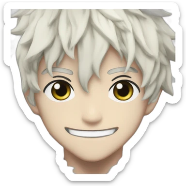 Anime Asta black Clover sticker