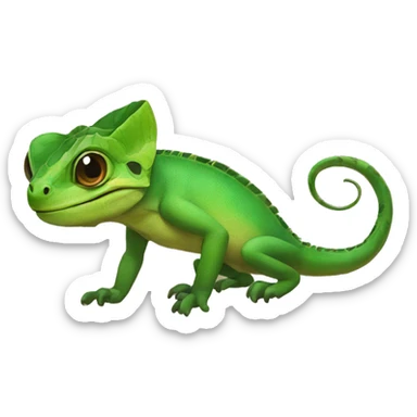 camaleon sticker