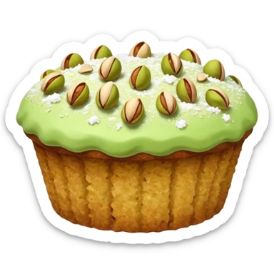 Pistachio Crumble Cakes sticker