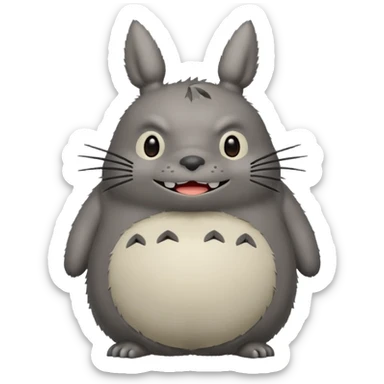 Totoro tierno  sticker