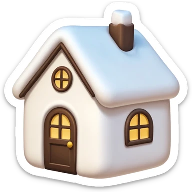 Marshmallow House sticker