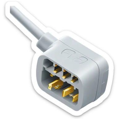  world plug lan cable sticker
