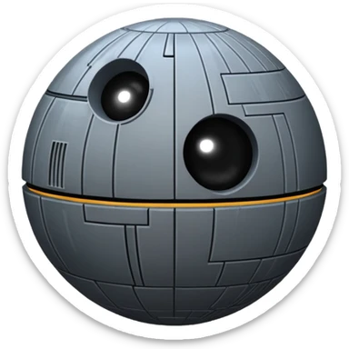 Death star sticker
