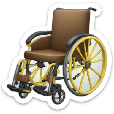 Fauteuil roulant sticker