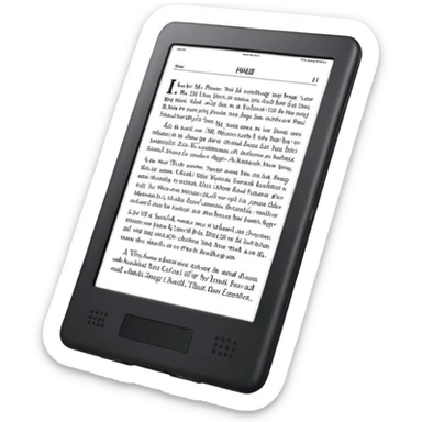 BACK KINDLE WITH A PAGE WHERE IT SAYS HUB 22 AMERICA sticker