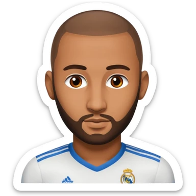 karim benzema sticker