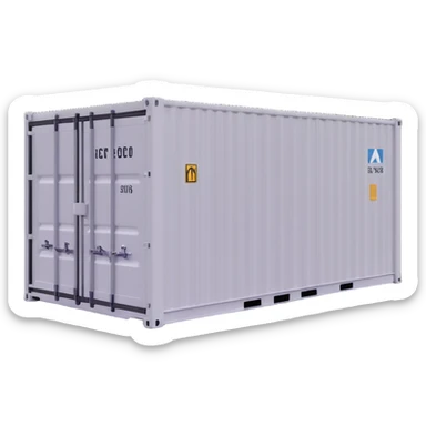 refrigerated shipping container sticker