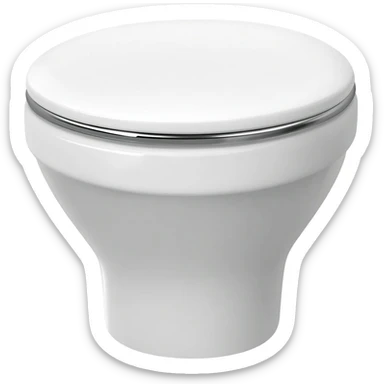 toilet bowl sticker