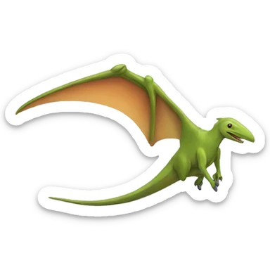 Pterodactyl android sticker