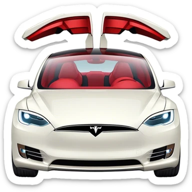 Teslas  sticker