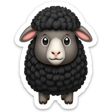 black sheep flipping the bird sticker