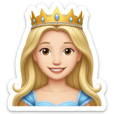 Passenger princess sticker