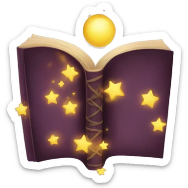 magic book sticker