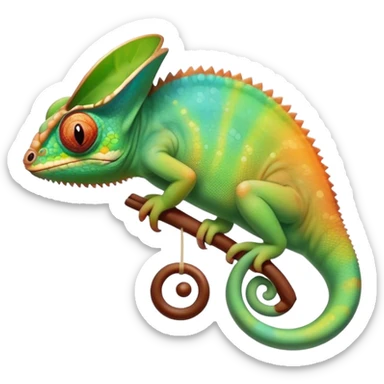chameleon that is a market research e sticker