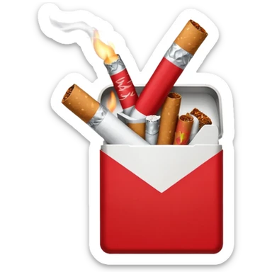 cigarette marlboro sticker