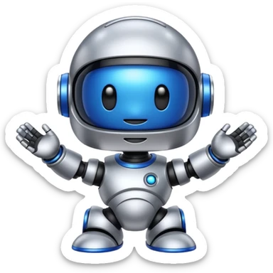 astro bot sticker