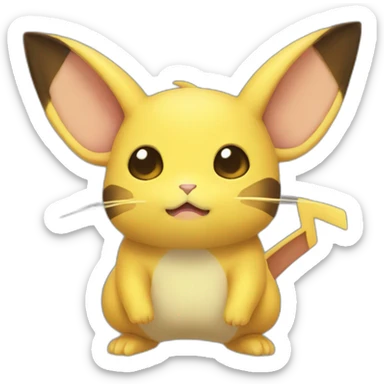 raichu sticker